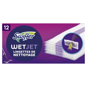 Mop umed Swiffer WetJet, compatibil cu toate suprafetele, usor de utilizat, ambalaj refill