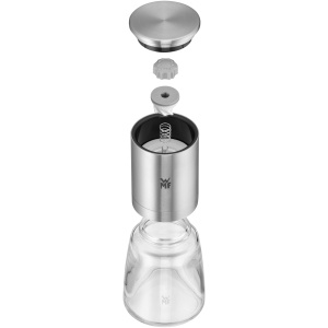 Moulineta de condimente WMF De Luxe, 14 cm, Cromargan, cu mecanism ceramic - Img 6