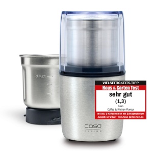 Moulineta electrica CASO Coffee Kitchen Flavour, 90g, 200W, inox