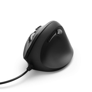 Mouse ergonomic Hama EMC-500, cablat, 3 viteze, 1800 dpi, negru - Img 9