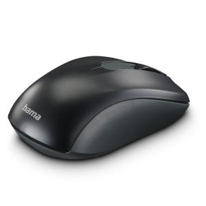 Mouse fara fir Hama pentru stangaci si dreptaci (3 butoane, 2,4 Ghz, cu receptor USB nano, 1600 DPI, mouse optic, pentru notebook si PC) antracit/negru - Img 8
