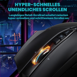 Mouse gaming Acer Predator Cestus 335, 19000 DPI, 10 butoane, negru - Img 4