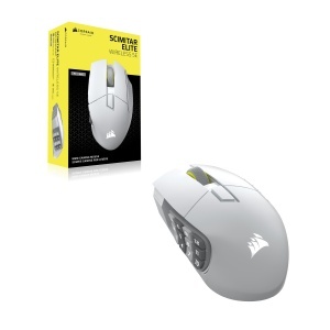 Mouse Gaming Corsair Scimitar Elite Wireless SE, 16 butoane, wireless, alb - Img 9
