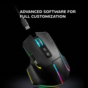 Mouse Gaming Mars Gaming MMW-Vector, 12000 DPI, Bluetooth 5.4, Negru - Img 2