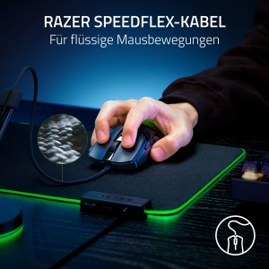 Mouse gaming Razer Cobra RGB Chroma 57g cablu Speedflex Negru - Img 8