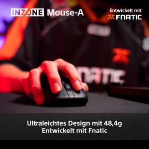 Mouse Gaming Sony INZONE Mouse-A, 8000Hz Polling, 30000 DPI, Negru - Img 3