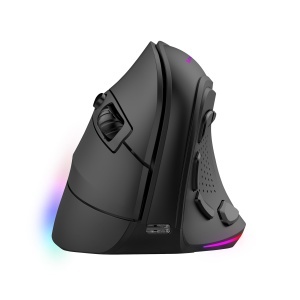 Mouse Gaming Vertical Mars Gaming MM-SK, Ergonomic, RGB, 8400DPI, Negru - Img 1