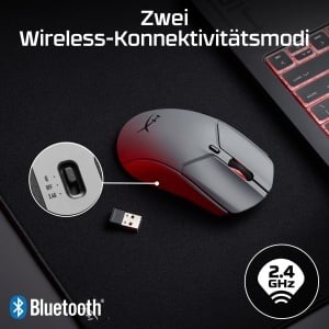 Mouse gaming wireless HyperX Pulsefire Haste 2 Pro 4K 26000 DPI gri 61 g - Img 10