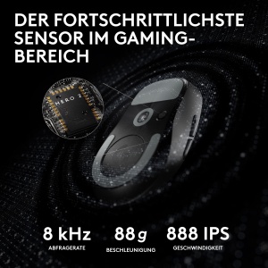 Mouse gaming wireless Logitech G PRO X SUPERLIGHT 2 60g senzor 44K DPI USB-C Negru - Img 5