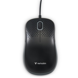 Mouse optic silentios Verbatim 49024, HD, 1000 dpi, ergonomic, negru - Img 2