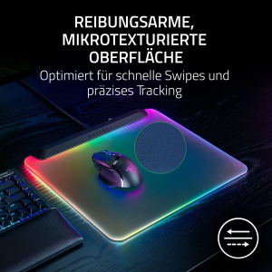 Mouse pad gaming RGB Razer Firefly V2 Pro, 15 zone iluminare, USB-C, negru - Img 9