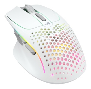 Mouse wireless gaming Glorious Model I 2 alb ultralight 9 butoane programabile