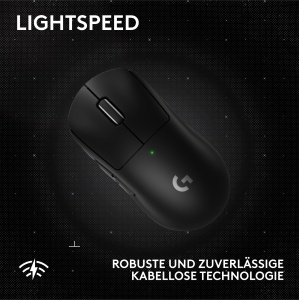 Mouse wireless gaming Logitech G PRO X Superlight 2 60g 44K DPI USB-C Negru - Img 4