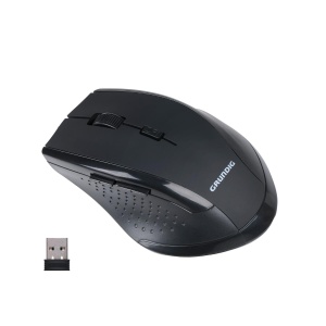 Mouse Wireless Grundig cu USB, 2.4GHz, 3 DPI, Negru