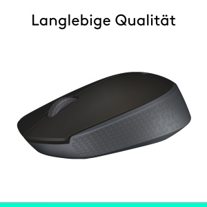 Mouse wireless Logitech M170 24 GHz Nano USB 12 luni autonomie Negru - Img 6