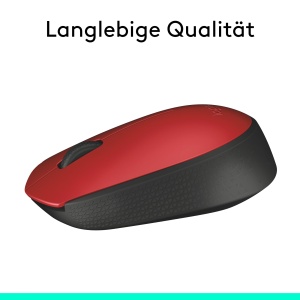 Mouse wireless Logitech M171 12 luni autonomie USB Rosu - Img 5