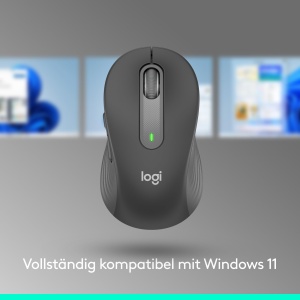 Mouse wireless Logitech Signature M650 Bluetooth SilentTouch Gri - Img 4