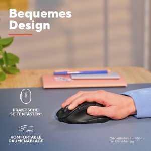 Mouse wireless reincarcabil Trust Fyda, Bluetooth 2.4GHz, 800-2400 DPI - Img 5