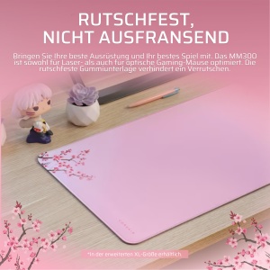 Mousepad Corsair MM300 Cherry Blossom, 360mm x 300mm, Anti-Fray, Roz - Img 4