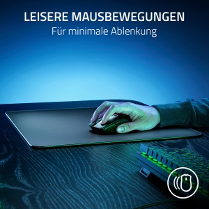 Mousepad gaming din sticla Razer Atlas, 450x400x5mm, ultra-neted, negru - Img 6