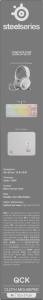 Mousepad SteelSeries QcK, Alb, Anti-Rutsch, 320 mm x 270 mm - Img 14