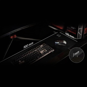 Mousepad XXL MSI Agility GD70, Suprafata Seidentexturata, 900 x 400 x 3 mm - Img 7