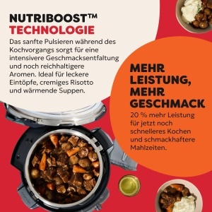 Multicooker Instant Pot Pro 5,7 l, Negru, 10 functii, Economisire energie - Img 5