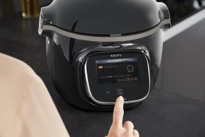 Multicooker Krups CZ912815 Cook4Me Touch, Plastic, 6 litri, Negru - Img 7