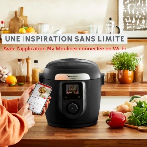 Multicooker Moulinex Cookeo Wi-Fi 10-in-1, 6L, Negru - Img 5