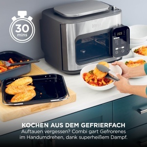 Multicooker Ninja Combi 12-in-1, 8 persoane, 1200W, culoare gri - Img 7