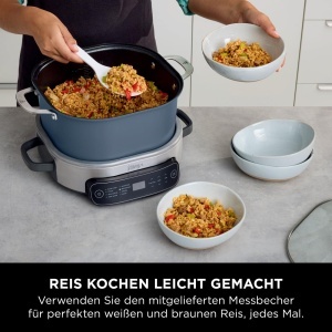 Multicooker Ninja Foodi PossibleCooker 6L, 8-in-1, culoare noapte albastra - Img 5