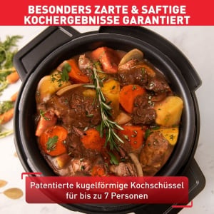 Multicooker Tefal CY7788, 7.6L, 14 programe automate, Friteuza cu aer cald - Img 5