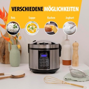 Multicooker Tristar RK-6132, 1.5 L, 500 W, inox - Img 3