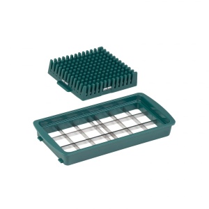 Nicer Dicer Smart XXL Set 2 piese, 20 x 20 mm, Verde
