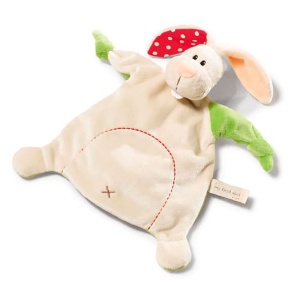NICI Schmusetuch Tilli 39679 Bej Material Premium Dimensiune 25x25 cm