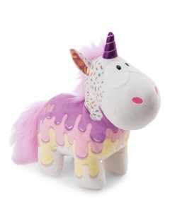 NICI Sweety Rainbow 61908 Jucarie Plus Unicor Alb 32cm Design Colorat Eco-Friendly