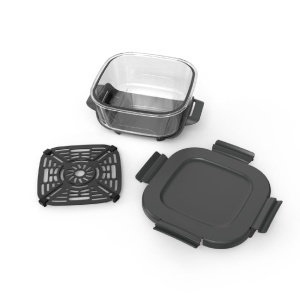 Ninja CRISPi 426SH101EUUK Recipient din sticla 14L cu capac etans rezistent la caldura - Img 2