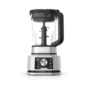 Ninja Foodi Power Nutri Blender Smoothie Maker 3-in-1, creme tartinabile groase si bauturi congelate, programe automate, ulcior de 2,1 litri, cana de 700 ml si bol de 400 ml cu agitator electric, 1200 W, argintiu CB350EU - Img 4