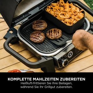 Ninja Woodfire Combo Crisper-Korb Negru Antiaderent Compatibil Gratare Seria OG700OG750 - Img 3