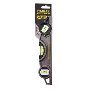 Nivela magnetica STANLEY FatMax Pro Torpedo 0-43-609, 25 cm, aluminiu, gri - Img 9