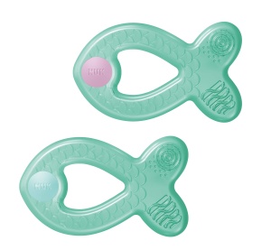 NUK Extra Cool Beissring pentru bebelusi 3 luni efect de racire si masaj multicolor - Img 4