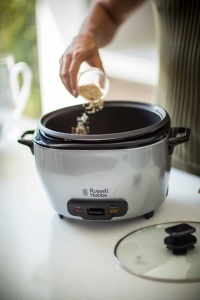 Oala de gatit cu aburi Russell Hobbs 5l, 1000W, cu functie de mentinere la cald - Img 5