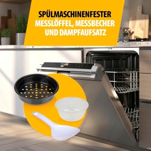 Oala de gatit orez Tristar RK-6144, 1L, 400W, inox - Img 6
