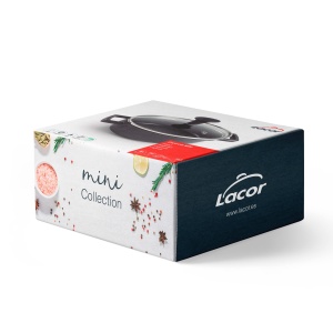 Oala mini cu capac Lacor 25160, 1L, antiaderenta, inductie, negru - Img 7