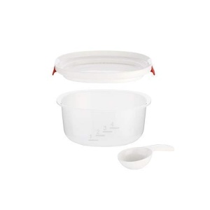 Oala pentru orez Tescoma PURITY MicroWave, antibacteriana, din plastic, 1.5L - Img 4
