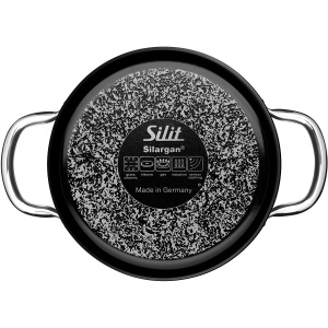 Oala Silit Passion Red 24cm 44L Inductie Functie Ceramica Rosu - Img 4