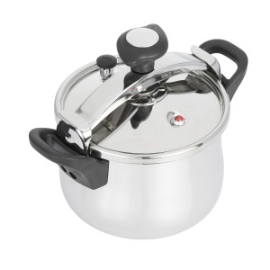 Oala sub presiune Jata Hogar OPC4, 8 Litri, Argintie, Inox