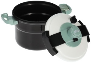 Oala sub presiune Smoby Tefal, model original, cu capac detasabil, 10 cm - Img 3