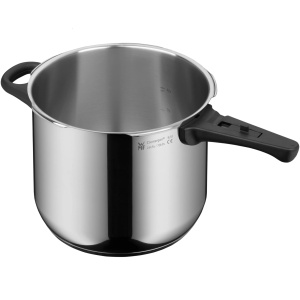 Oala sub presiune WMF Perfect One Pot cu inductie 6.5l, oala sub presiune, semnal mare de gatit, 2 setari de caldura, maner detasabil cu capac, otel inoxidabil cromargan - Img 5