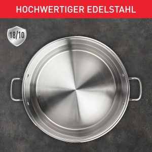 Oala Tefal Duetto A70546, 24 cm, inox, cu capac din sticla, inductie - Img 4